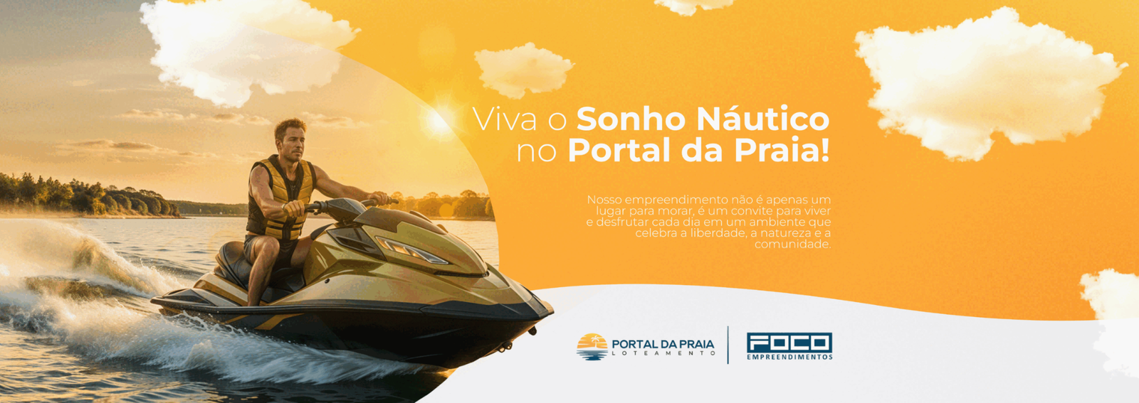 Banner portal da praia foco empreendimentos lavras mg 1920por680